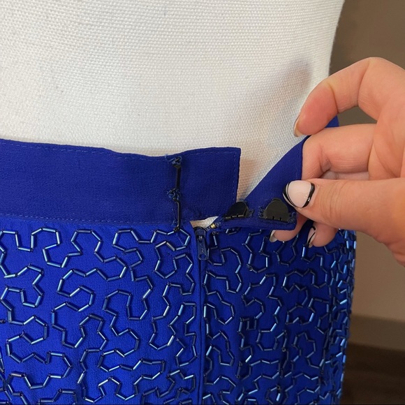 Vintage Lillie Rubin Dress, Fully Beaded Skirt Set, Two Piece, Evening Dress - Picture 13 of 16